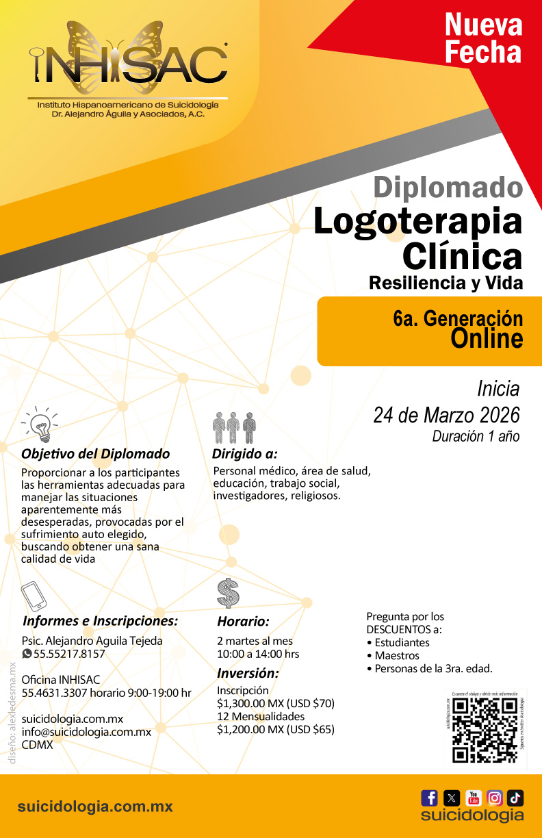 Diplomado en logoterapia clinica