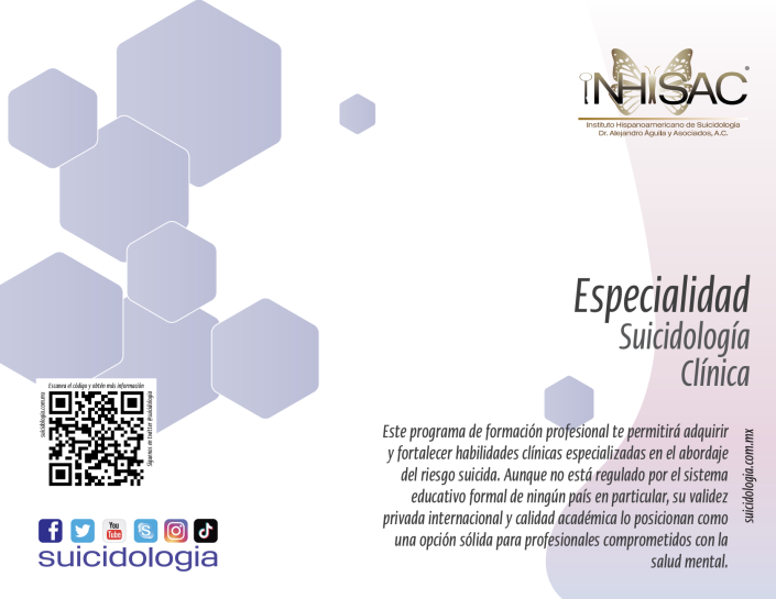 Especialidad Sucidologia Clínica Especialidad Sucidologia Clínica