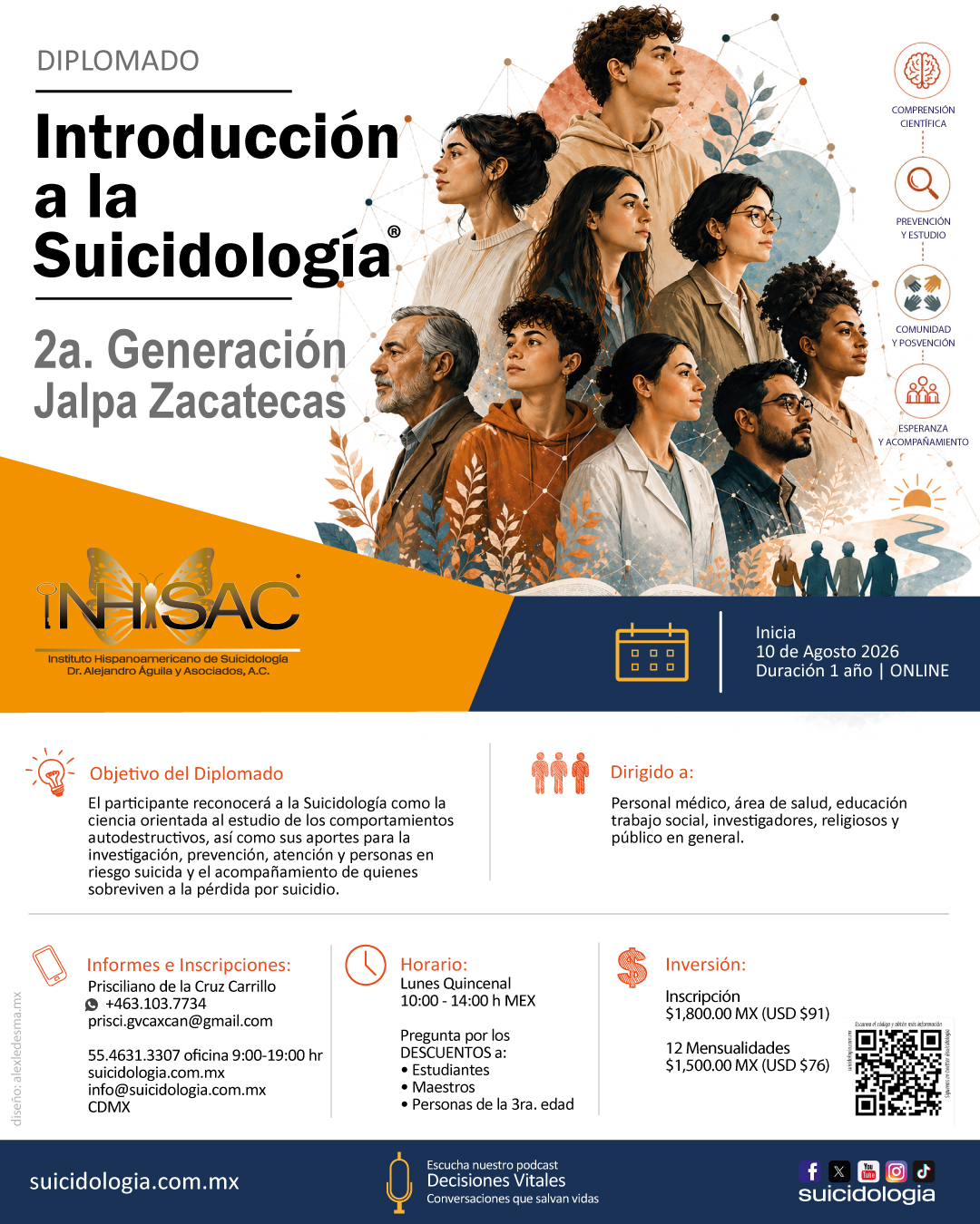 Diplomado Introducción a la Suicidología Sede Jalpa Zacatecas Diplomado Introducción a la Suicidología Sede Jalpa Zacatecas