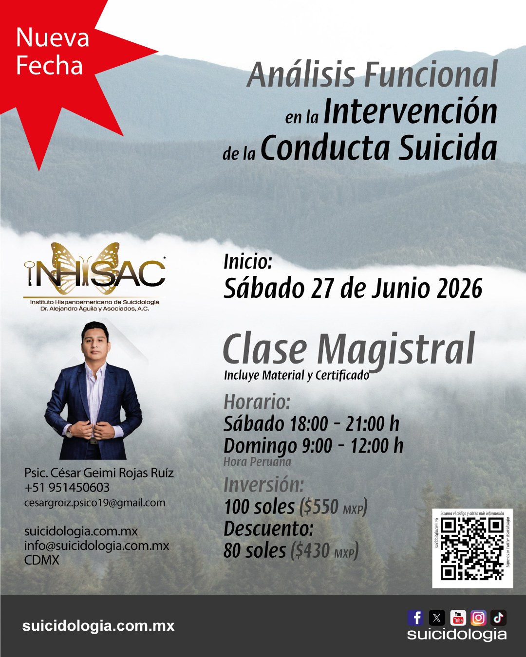 Analisis Funcional en la intervención de la conducta suicida Analisis Funcional en la intervención de la conducta suicida